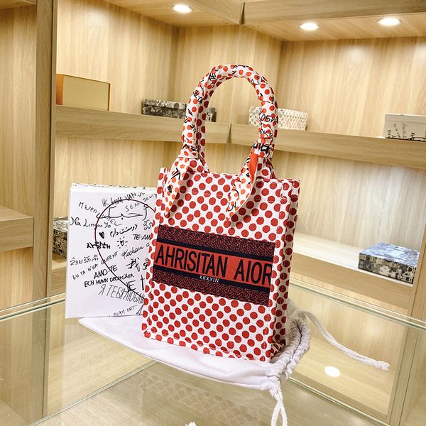 

french new women's fashion shoulder letter small square shopping large capacity portable tote bag