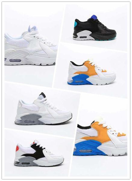 

2020 excee (gs) дети кроссовок мальчика девочка молодого парня спорт тапок размер 26-35, Black