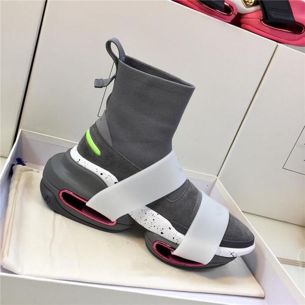 

classic latest style socks boots daddy shoes, durable and non - deformation , fashionable platform casual shoes, Black