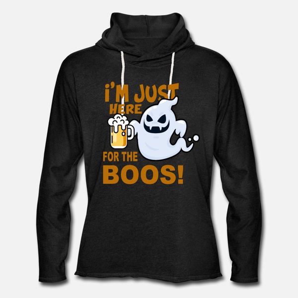 

i'm just here for the boos halloween ghost t shirt fun breathable design tracksuit hoodie sweatshirt