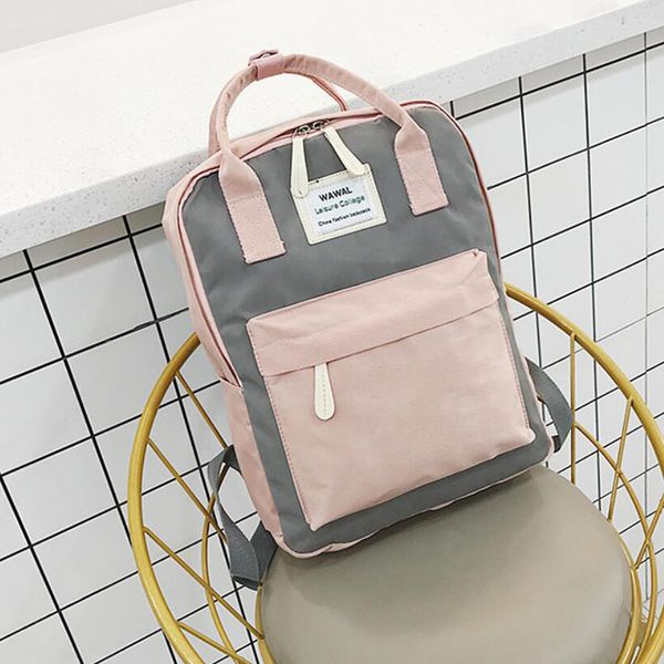 

hbp non-brand oxford cloth backpack, large leisure travel bag, schoolbag, college style backpack 2 sport.0018