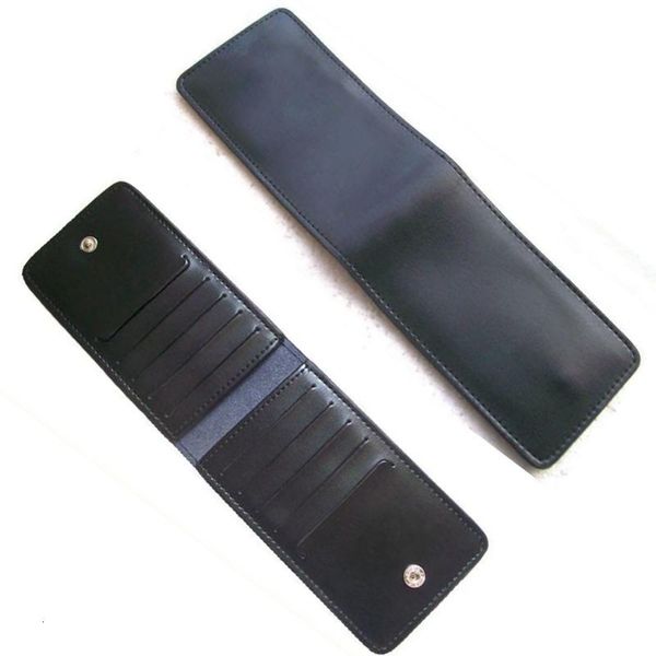 

men genuine leather credit bank card holder