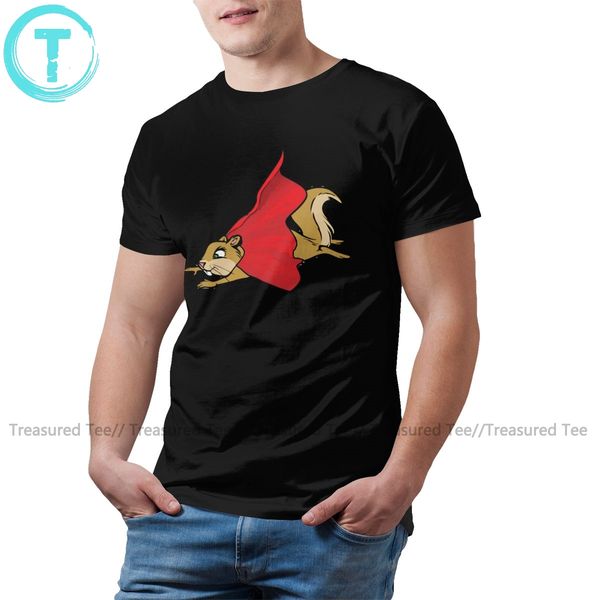 

flying squirrel flying super squirrel man xxx cotton print short sleeves hoodie designers t shirts sweatshirt