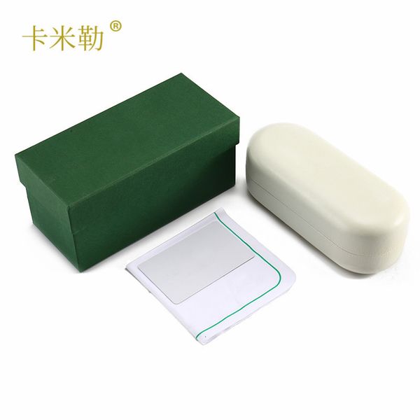 

alligator's new high-grade glasses box, sunglasses box kml-designer, White;black