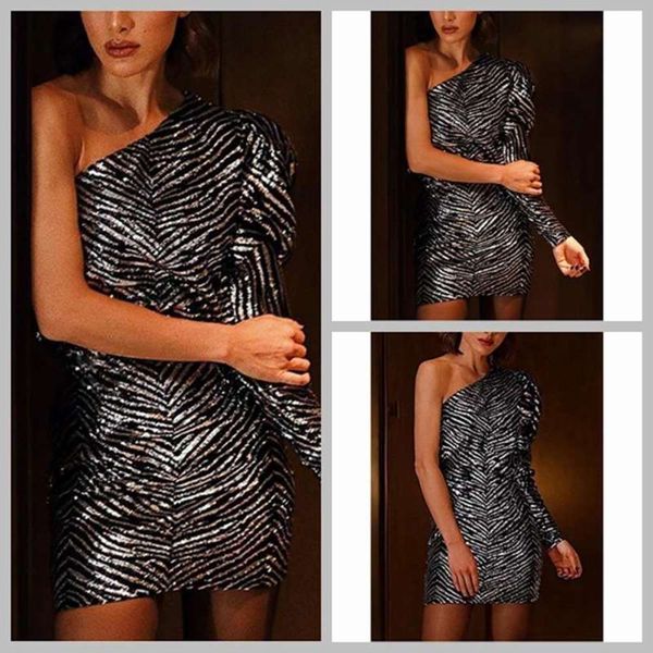 

shoulder women's fit long slim sleeve hip wrap dress one step skirt ly0387, Black;gray