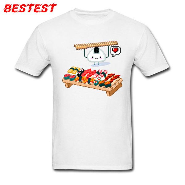 

kawaii a bit of sushi cartoon tshirt fabric custom fitted short sleeve mens birthday tees sport hooded sweatshirt hoodie men t shirt