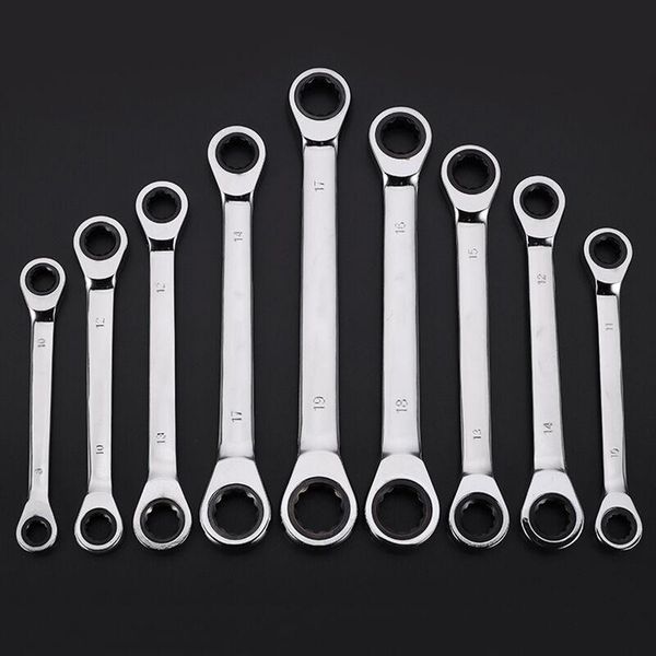 

hand tools ratchet wrench fast dual-use two-way opening plum blossom auto repair hardware tool set