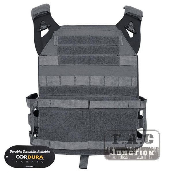 

wolf gray jpc 2.0 tactical vest jumpable cp style plate carrier body armor for shooting hunting, Camo;black