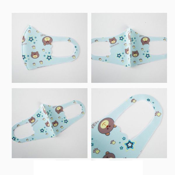 

children's face mask fashion cartoon anime printed kids masks washable kids's protective breathable spring summer party