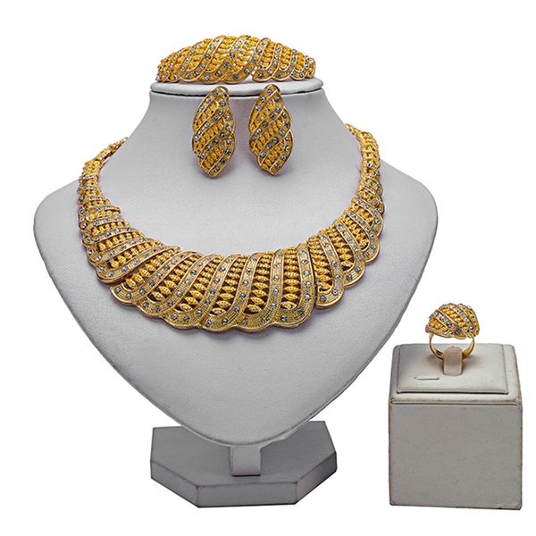 

zuodi fashion dubai gold jewelry sets bridal gift nigerian wedding accessories jewelry set african woman set wholesale, Silver