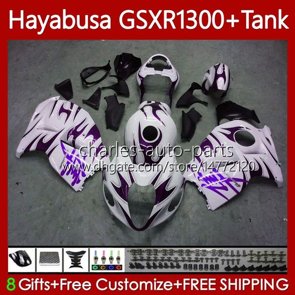 Hayabusa для Suzuki GSXR 1300CC GSXR-1300 1300 CC 02 03 04 05 06 07 Body 74NO.284 GSX-R1300 GSX R1300 96-07 GSXR1300 96 1996 1997 1998 1999 2000 2001 Объединения фиолетового пламени