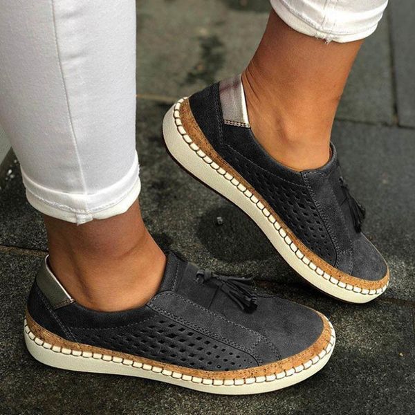 

2019 new 1 pair women slide hollow-out shoes round toe casual breathable sneakers ty66 1006, Black;white