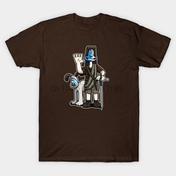 

men tshirt william wallace gromit humor t shirt printed t-shirt tees sport hooded sweatshirt hoodie