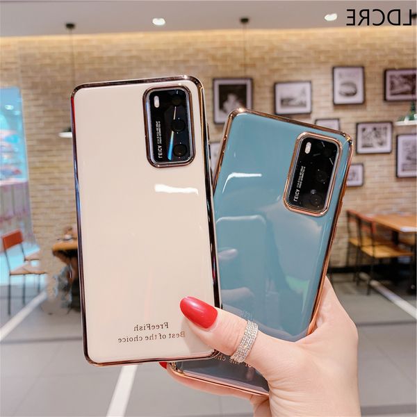 

silicone soft funda tpu protective huawei y8p 30 case cover for honor 30s pro p30 lite