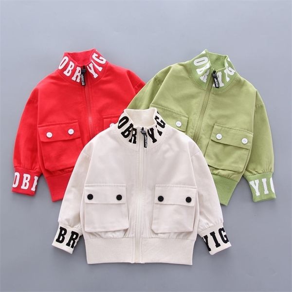 

new spring autumn baby boys girls coats toddler infant coats casual sport jacket children kids vacation clothing 1 2 3 4 5 years lj200813, Blue;gray