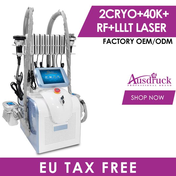 

personal use cryo fat e lipolaser cryotherapy lllt lipo laser ultrasonic cavitation rf slimming soft silica cryotherapy with vacuum
