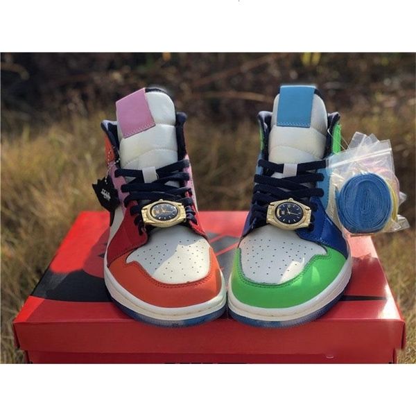 

habanero melody fearless original authentic ehsani 1 mid wmns retro red 1s basketball shoes men women sneaker7ng57ng57ng5, Black