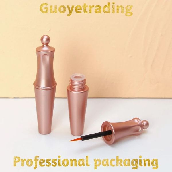 

eyeliner bottle eyelash tinted bottle rose gold & gold abs lip brush empty bottles cosmetic supplies made in qualified advanced manufacturer