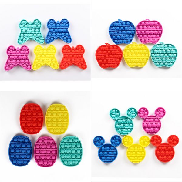 

butterfly bubble push fidget sensory toys pop it autism special needs stress reliever stress increase focus toy soft squeeze for kids g11801