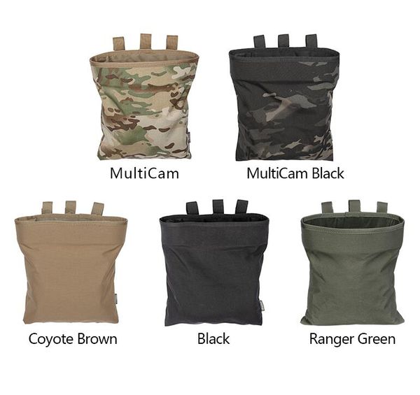 Revista Tactical Dump Bolle Molle Mag Drop Bolsas De Reciclagem Saco De Armazenamento De Armazenamento Ferramenta Saco