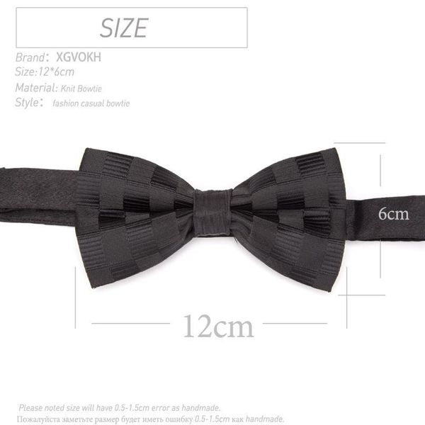 

xgvokh mens bowtie fashion necktie man shirt gift ties for men party bow tie formal dress wedding butterfly kno qylkba, Black;gray
