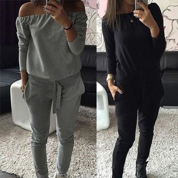 

мягкие трикотажные костюмы теплый свитер костюм женский twist вязание свитер топ и брюки сыпучие стиль костюм ropa, Gray
