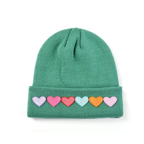 

cokk осень зима hat для девочек дети любовь pattern шапочка мягкая теплая вязаные шапки дети детские крышки зимы bonnet кпт bbyzpg bdehome, Blue;gray