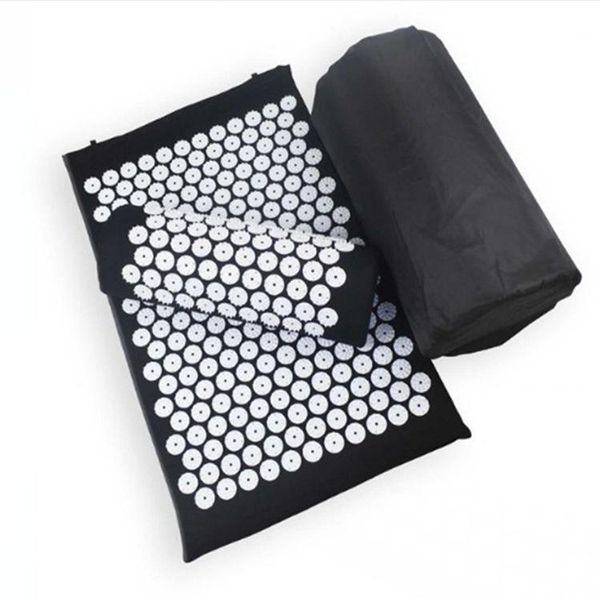 

yoga pad, decompression acupuncture pad, sciatica, decompression