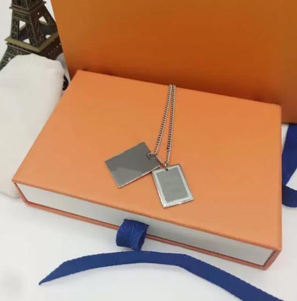 

men woman pendant necklace fashion style jewelry necklaces clavicle chains birthday party jewelry valentine's gift, Silver