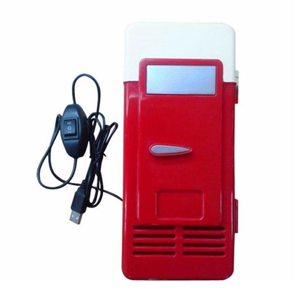 

mini usb fridge office cooler beverage drink cans cooler warmer portable refrigerator usb gadget for l wmtnre