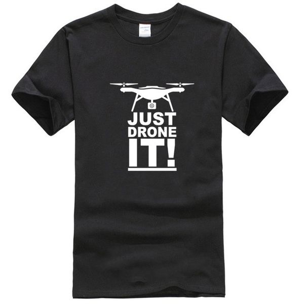 

новое лето просто drone это t shirt men casual хлопка с коротким рукавом funny man drone tshirt tshirt спорт толстовка с капюшоном hoodie