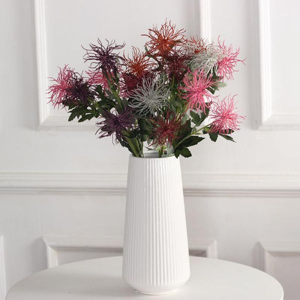 

simulated sea urchin flower hermitage crab claw chrysanthemum ball chrysanthemum pin cushion flower wedding decoration ma1