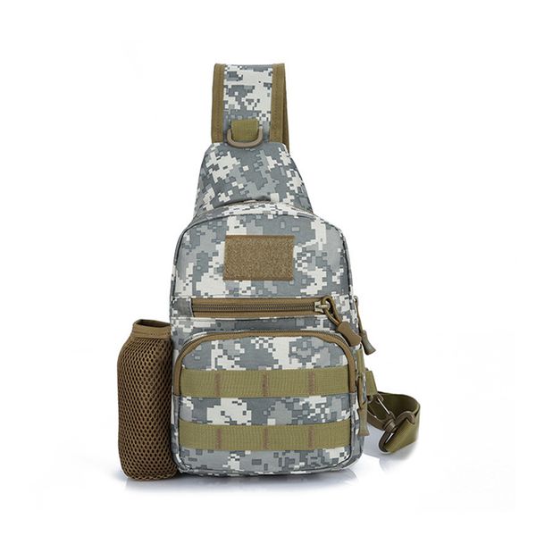 

nylon oxford fabric multifunctional chest satchel bag tactical sling camping shoulder pack fanny pack