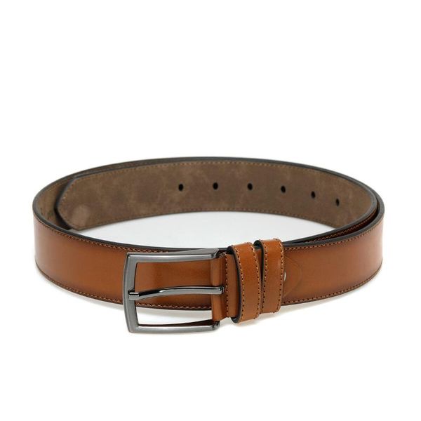 

flo 20m br genis tan male belt oxide, Black;brown