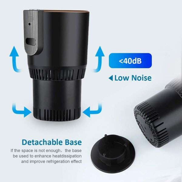 

outdoor travel smart car cup insulation radiator 12v 3a portable electric coffee insulation cooling cup1