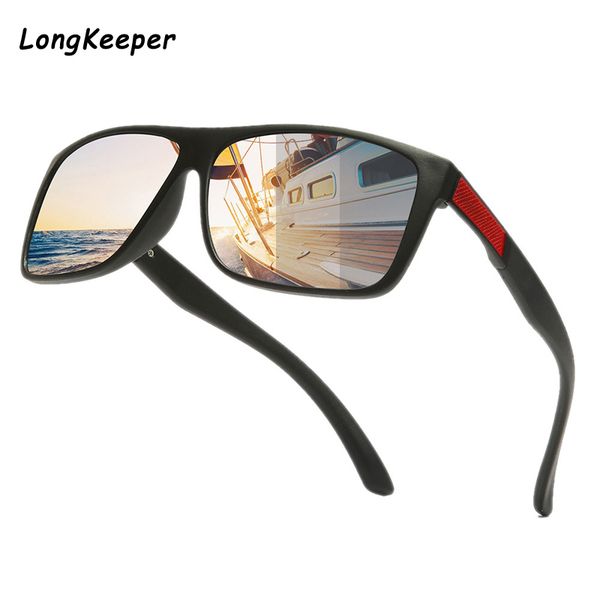 

new polarized pchromic sunglasses men women chameleon discoloration glasses male driver safty goggles lentes sol hombre, White;black