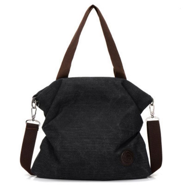 

hbp non-brand women's canvas new single shoulder bag handbag korean fashion bag leisure bag simple fashion sport.0018