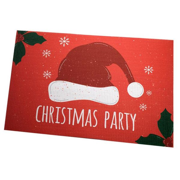 

2 3 4 6 8шта 45x30cm placemat для обеденного стола новогоднего украшения coaster творческой термостойкая кухня питание аксессуары wmtrcw