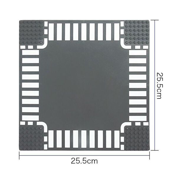 

blocks city street road plate straight crossroad curve t junction baseplate building block base brick toy for children wmtlya mywjqq