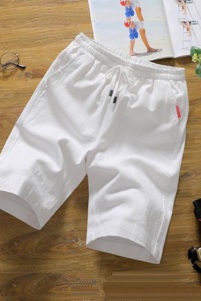 

board shorts men summer sports 5.5 minutes pants 7 minutes leisure pants men's loose beach big dark1, White;black