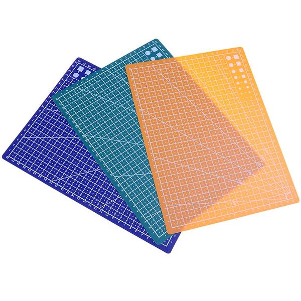 

pvc cutting mat a4 durable self-repairing cutting mat quilting tool manual diy fitting board, Black