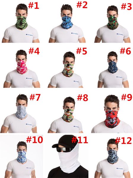 

color camouflage magic cycling 19 ultraviolet mask for men and women mouth facial cover washable designer masks 200pcs t1i1964