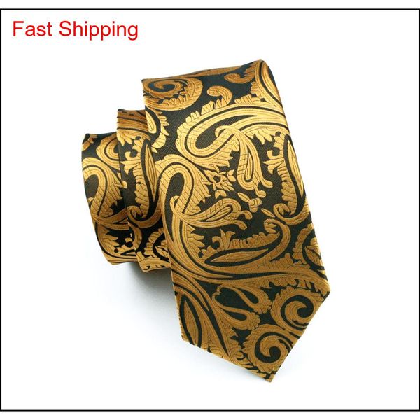 

selling gold yellow tie for men hankerchief cufflinks set mens jacquard woven business necktie 8.5cm width c qylpek bdehome, Black;blue