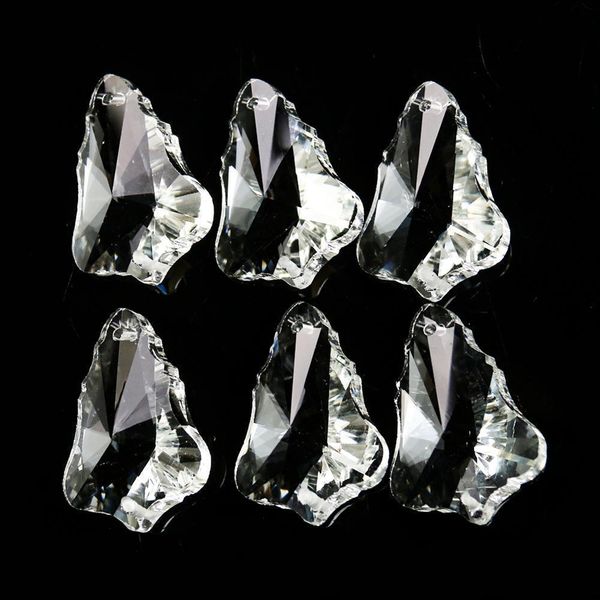 

3 5 10pcs decorative sun catcher suncatcher hanging drop crystal prisms faceted cut maple rainbow maker iridescent diy parts h jlltsi