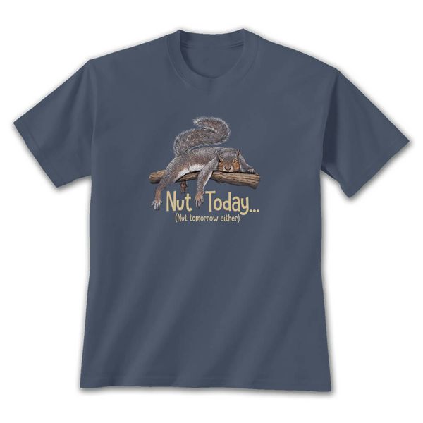 

nut today funny lazy squirrel sleepy nap furry friend squirrel animal cartoon new fashion tshirt sport hooded sweatshirt hoodie men t shirt