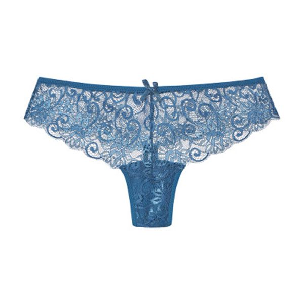 

womens seamless lace mesh panties fashion trend transparent hollow out thong underwear designer female low waist plus size briefs, Black;pink