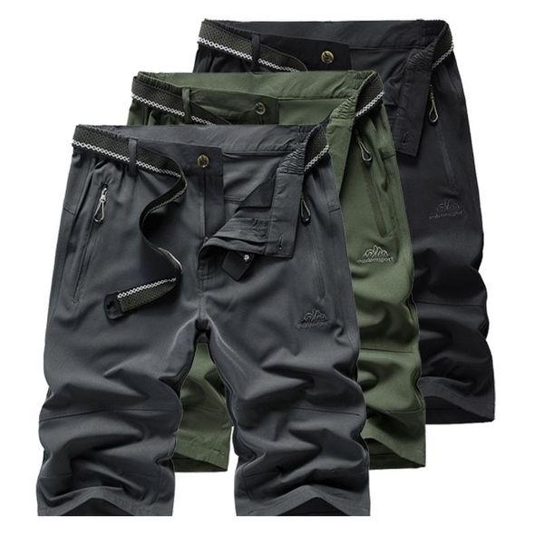 

trekking / пешие шорты мужчины мужчины путешествия на открытом воздухе / восхождение / рыбалка стреены быстрые сухие шорты мужские спортивны, Gray