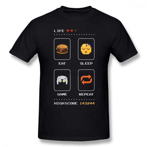 

summoners war t shirt eat sleep game repeat t shirt short sleeve tee shirt percent streetwear awesome tshirt sport hooded sweatshirt hoodie