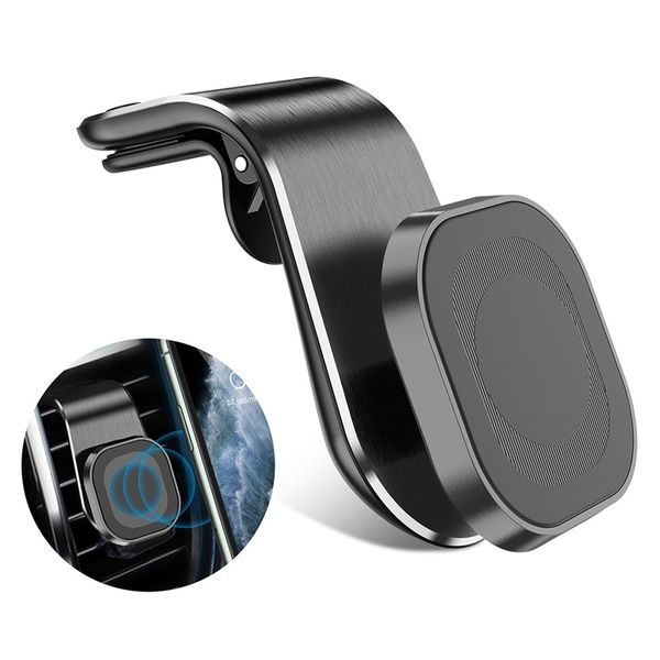 

новая upgrade универсальная автомобильная гора магнитная 360 градусов вращения auto air vent мобильный телефон стенд держатель для iphone 11