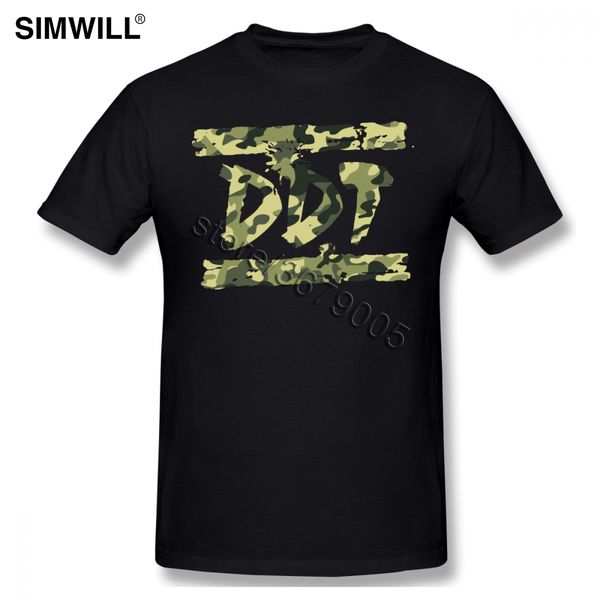 

sport 2019 new unique tshirt camouflage ddt men's vintage shirt group custom print tee shirt rock short sleeves cotton o neck t-shirt